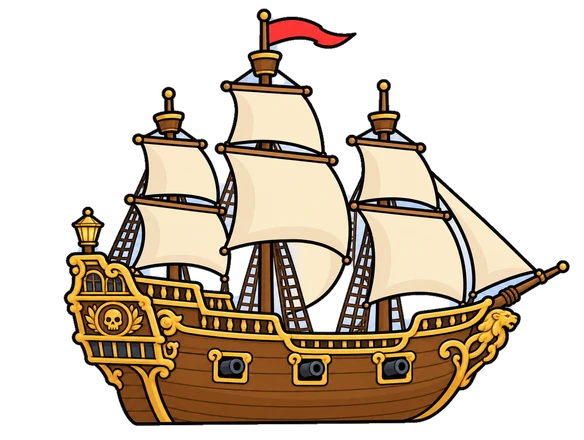 Treasure Galleon
